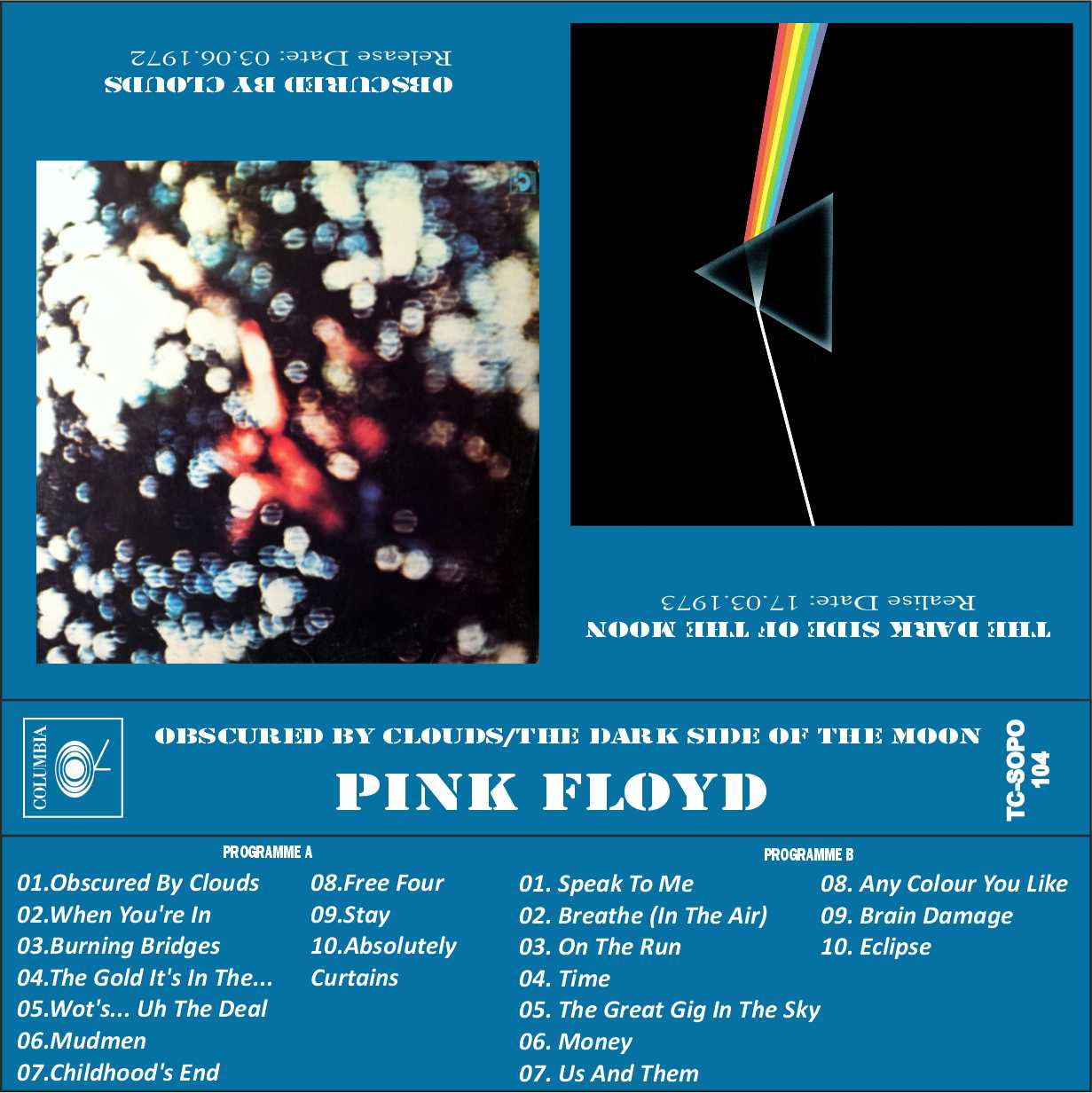 Pink Floyd Obscured by Clouds-The Dark Side of the Moon